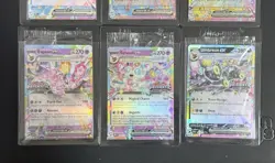 Prismatic Evolutions Surprise Box Sealed Stamped EX Promo Cards Complete Set 9/9 - Image 4