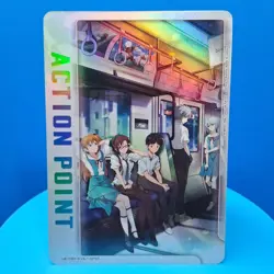 Foil Action Point Card Neon Genesis Evangelion Union Arena TCG - Image 1