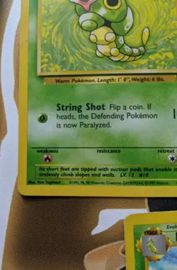 Caterpie + Metapod + Butterfree Pokemon Card Lot - Base Set / BS2 / Jungle - LP - Image 4