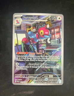 Porygon-Z 214/182 Scarlet & Violet Paradox Rift Pokemon Card NM Pack Fresh - Image 1