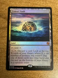 Fomori Vault Outlaws of Thunder Junction: the Big Score Foil NM-M Unplayed MTG - Image 1