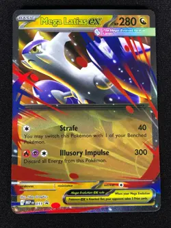 Pokemon Mega Latias EX 011 Ultra Rare Holo (NM) - Image 1