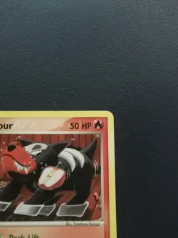 Pokemon Card Houndour 60/109 EX Team Rocket Returns Common - Image 3