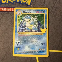 Pokemon Blastoise Holo Card 2/102 Celebrations 25th Anniversary Rare NM - Image 1