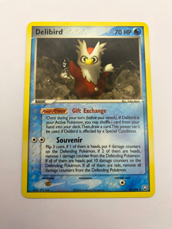 Pokemon Card - Delibird 21/109 EX Team Rocket Returns *EX* Rare - Image 1