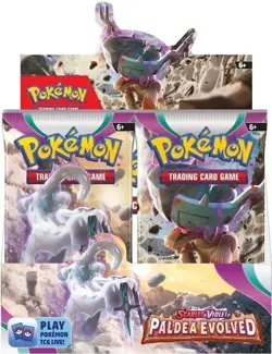 Pokemon TCG Paldea Evolved Booster Box Sealed - Image 1