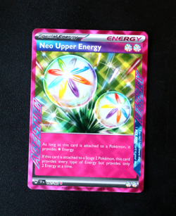 Pokemon Card - Neo Upper Energy 162/162 - Temporal Forces - Ace Spec Rare - NM ⭐ - Image 1