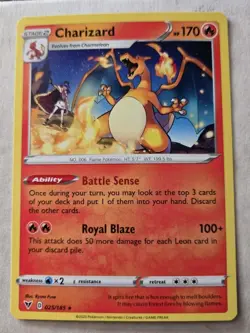 Pokemon TCG Vivid Voltage Charizard 25/185 - Image 1