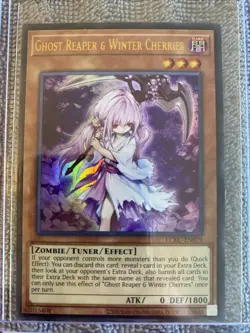 Yugioh: Ghost Reaper & Winter Cherries - LCKC-EN079 Ultra Rare Unlimited NM - Image 1