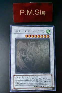 Stardust Dragon TDGS-JP040 Ghost Rare Japanese Yu-Gi-Oh! Card - Image 1