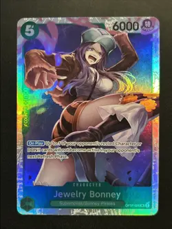 One Piece TCG - Jewelry Bonney OP07-026 (Reprint Foil) The Best Vol. 2 PRB-02 NM - Image 1
