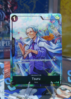 Tsuru OP02-106 Parallel Alt Art PRB01 The Best ONE PIECE TCG English - Image 1