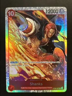 Shanks (Reprint) OP06-007 Premium Booster -The Best Vol. 2 Foil NM One Piece TCG - Image 1
