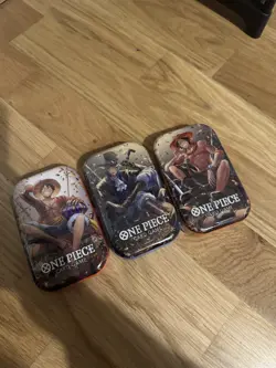 One Piece Tin Pack Set Vol 2 Set of 3 I TS-02 OP-13 I Factory Sealed ✅ - Image 1