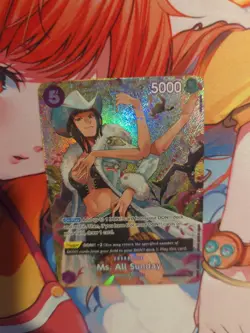 Ms All Sunday SP OP04-064 SR One Piece Tcg NM Raw Card - Image 3