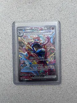 Pokemon TCG Twilight Masquerade Greninja EX Special Illustration Card 214/167 - Image 1
