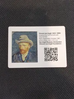 Pikachu With Grey Felt Hat SVP 085 - Pokemon x Van Gogh Museum Promo Card Insert - Image 1