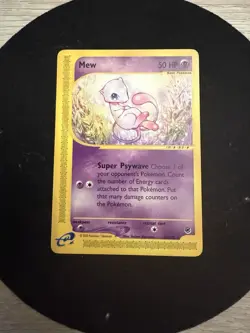 Pokemon Mew TCG Regular Card 55/165 Expedition NM - Image 3