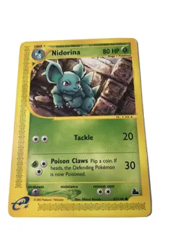 Pokemon Card Nidorina Skyridge Non-Holo 83/144 NM - Image 1