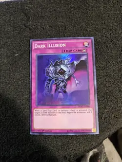 Dark Illusion DESO-EN060 1st Super Rare LP Yugioh Card - Image 1