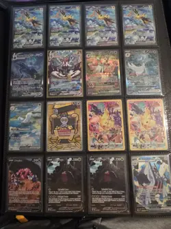 Pokemon Card Collection Binder Lot - SIR, Illustration Rare, Full Arts, Radiants - Image 1