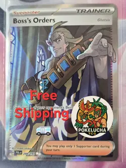 Boss's Orders 248/193 Ultra Rare SV02: Paldea Evolved Pokemon Card - Image 1