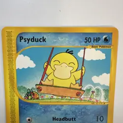 Pokemon TCG Psyduck - 104/147 - Aquapolis Vintage Rare Card ENG E-series - Image 2