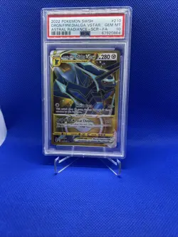 Origin Forme Dialga VSTAR Gold Secret Rare Card 210/189 Astral Radiance PSA 10 - Image 1