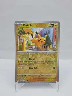 Pikachu - (Reverse Cosmos Holo) 018/091 Miscellaneous Cards & Products... - Image 1