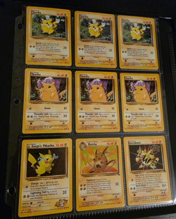 10 Pikachu 1999-2000 cards. Raichu + Electabuzz Near Mint NM 52/102 60/64 bundle - Image 1