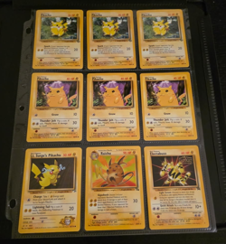 10 Pikachu 1999-2000 cards. Raichu + Electabuzz Near Mint NM 52/102 60/64 bundle - Image 2