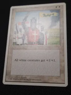 Crusade 4th Edition MtG Rare Magic NM/SP - Image 3