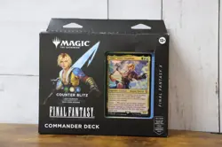 MTG - Magic: the Gathering: Final Fantasy Commander Deck : Counter Blitz - Tidus - Image 1