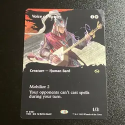 Voice of Victory (Borderless) Tarkir: Dragonstorm Regular - Image 1
