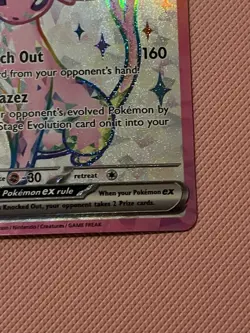 Espeon ex 175 SVP Black Star Promo Prismatic Evolutions Figure Collection - Image 4