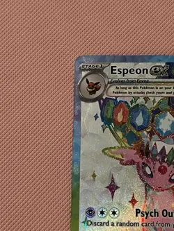 Espeon ex 175 SVP Black Star Promo Prismatic Evolutions Figure Collection - Image 5
