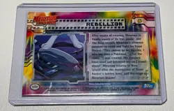 1999 Topps Pokemon Movie Edition Rebellion Holo Foil #8 Blue Logo - Image 2