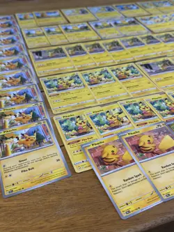 85X Pokemon Pikachu Cards (2017-2024) Bundle Joblot including Reverse Holos - Image 2
