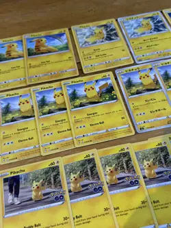 85X Pokemon Pikachu Cards (2017-2024) Bundle Joblot including Reverse Holos - Image 3