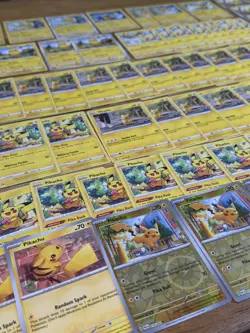 85X Pokemon Pikachu Cards (2017-2024) Bundle Joblot including Reverse Holos - Image 4