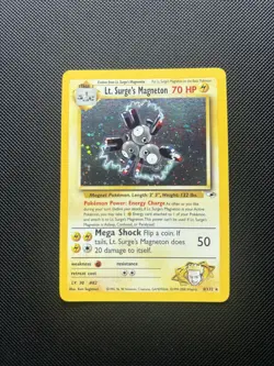 Pokemon Gym Heroes Lt. Surge's Magneton and Skyridge Kadabra & Skarmory - Image 1