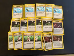 Pokemon Vintage Fossil Trainers - Lot of 18 - Image 1