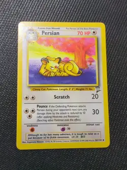 Pokemon TCG Persian Base Set 2 56/130 Regular Unlimited Uncommon - Image 1