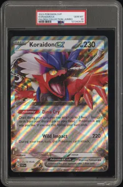 PSA 10 - 2023 POKEMON SVP EN-SV JUMBO PROMO UNNUMBERED KORAIDON EX | POP 6 - Image 1