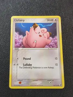 Pokemon TCG Clefairy EX Unseen Forces 53/115 Regular Common - Image 1