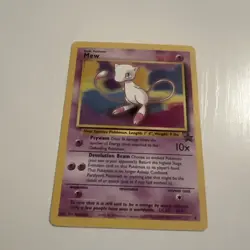 Mew Holo #9 Black Star Movie Promo 2000 Pokemon Card - Image 1