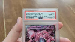 Pokemon Team Rockets Mewtwo EX SVP 205 PSA 10 Black Star Promo Free Shipping - Image 3