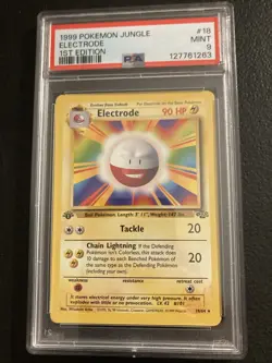 Pokemon TCG Electrode Psa 9 Mint 1st Edition - Image 2