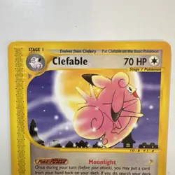 Clefable 41/165 Non Holo Rare Expedition E-Reader Pokemon WOTC 2002 English - Image 2
