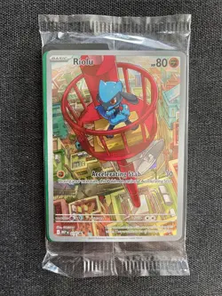 Pokemon SEALED Riolu 010 Me: Mega Evolution Promo Holo - Image 1